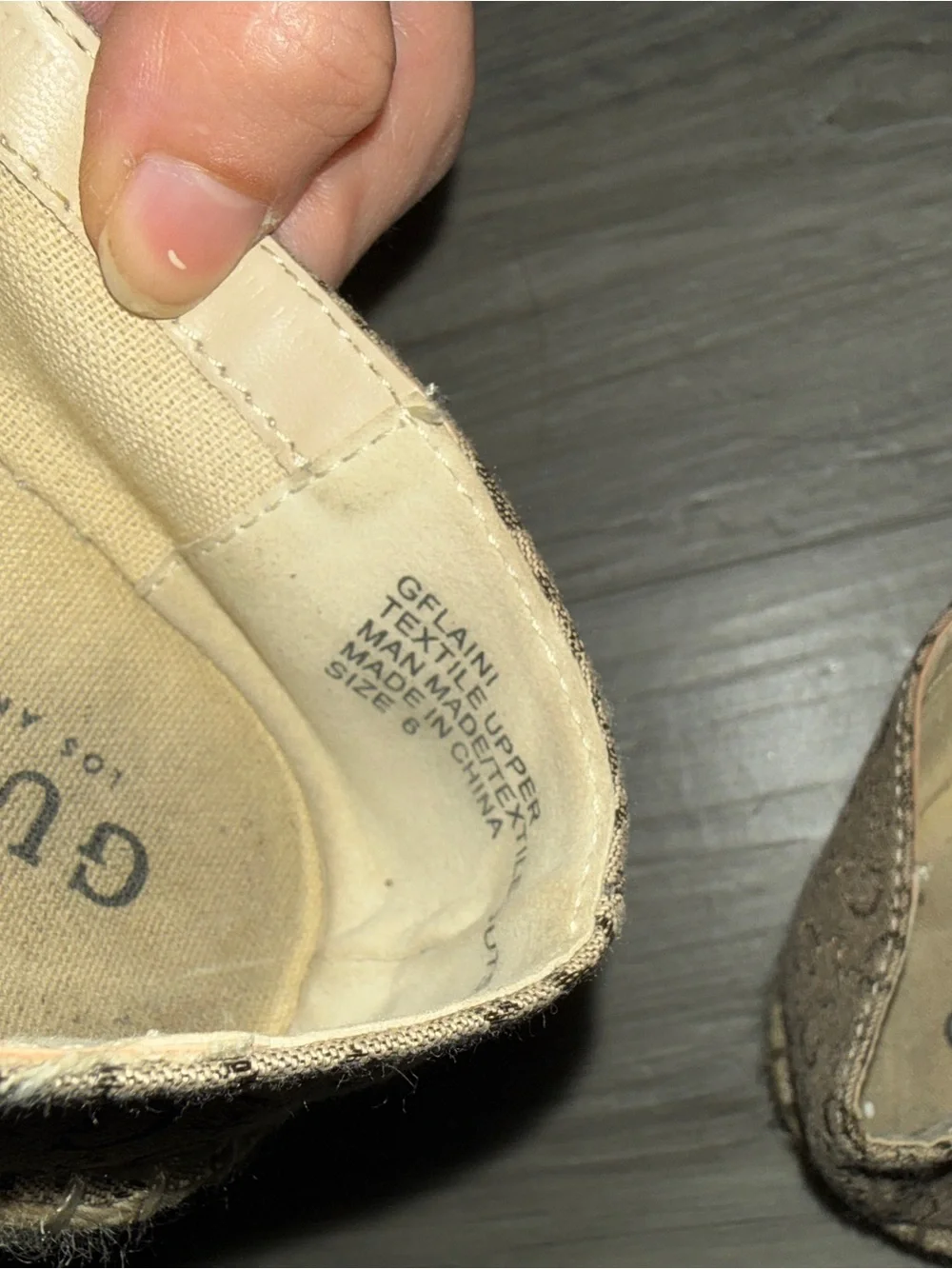Guess espadrille flats